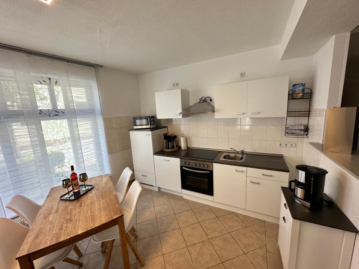 Naumburger Charme "Goldener Steiger" Apartment เนาม์บวร์ก ภายนอก รูปภาพ